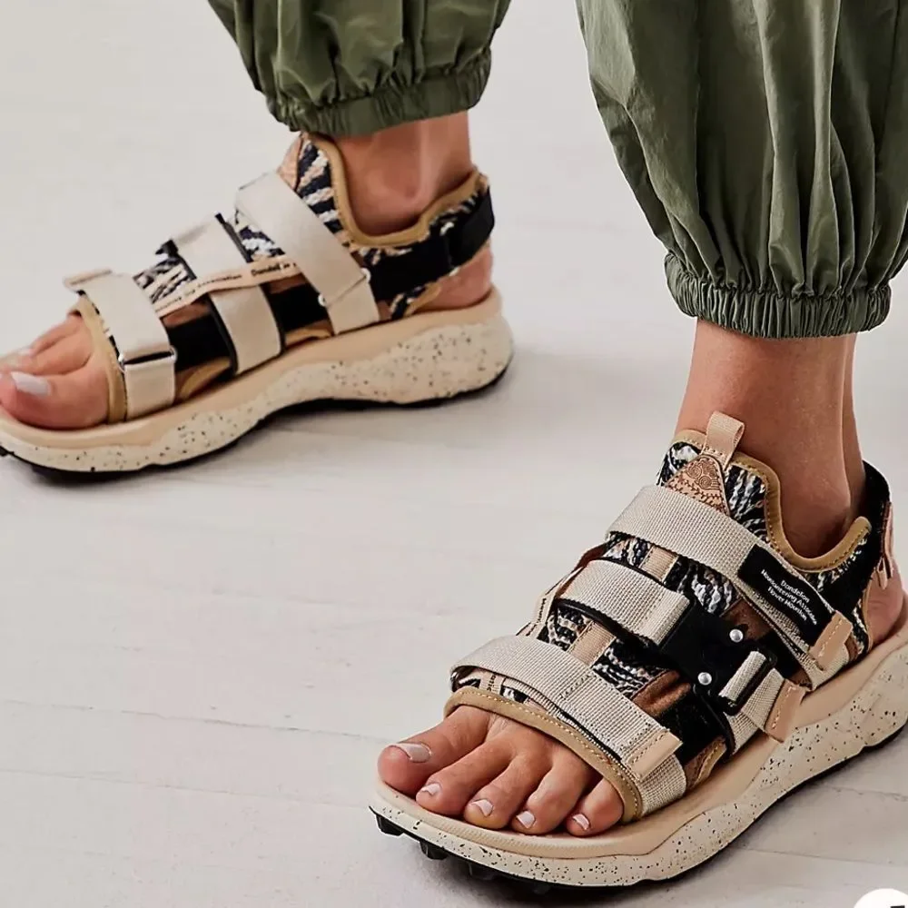 New Free People Flower Mountain Transcend Sport Sandals US 7
